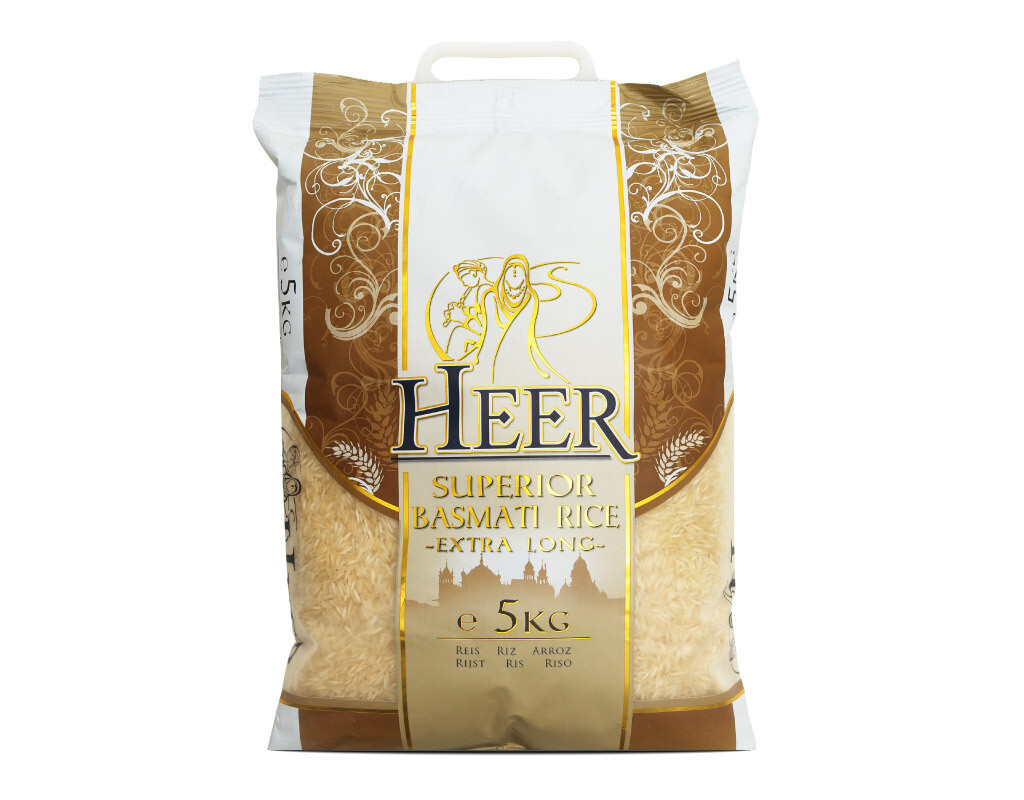 Heer Basmati Rice 1 x 5 kg