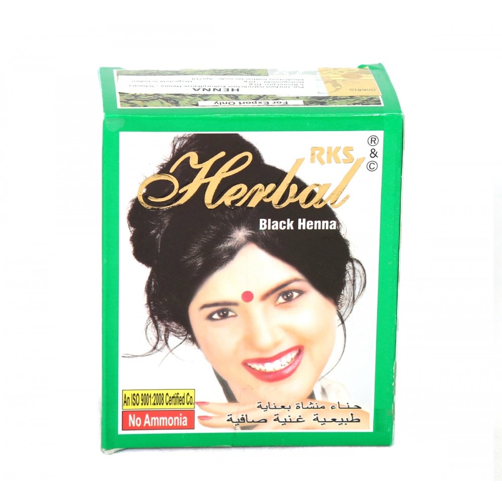 Herbal Henna Black-Green Box 60 x 10 g