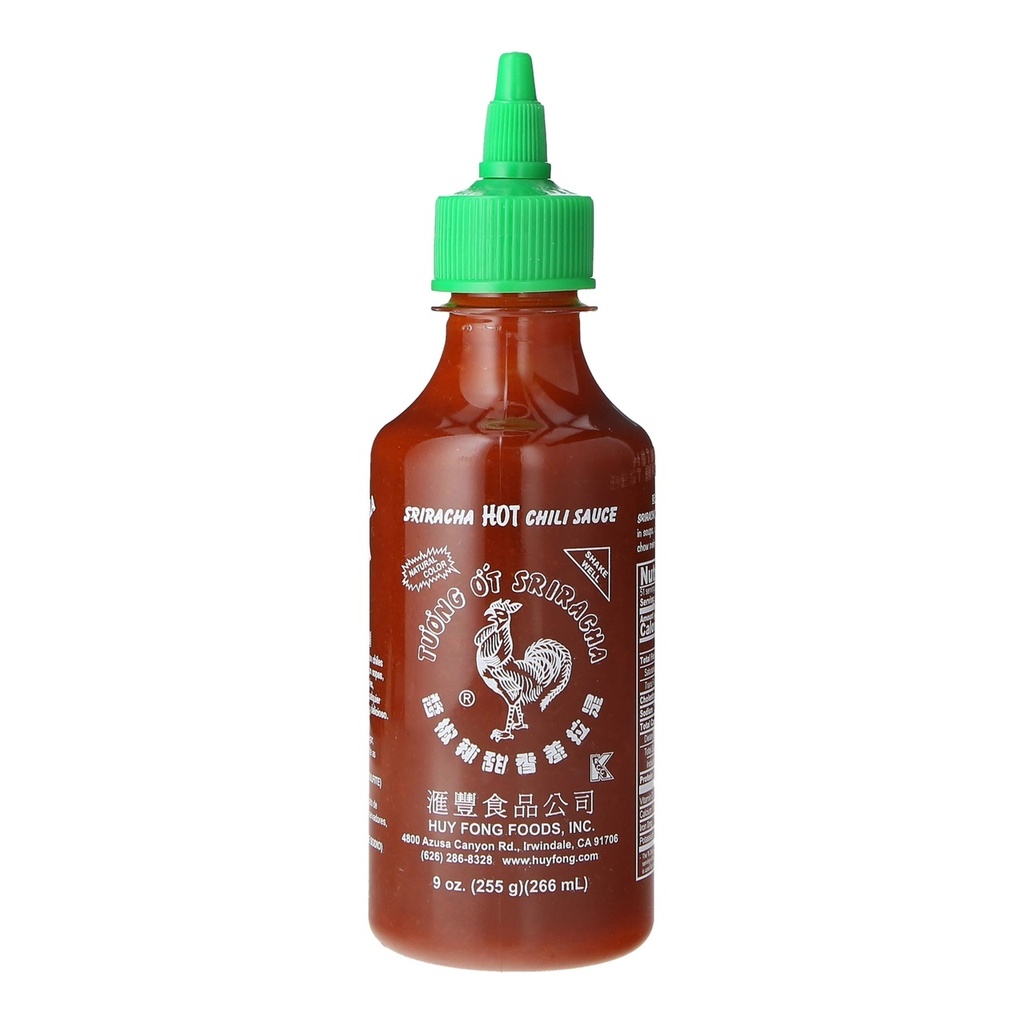 Huy Fong Sriracha Chilli Sauce  24 x 266 ml