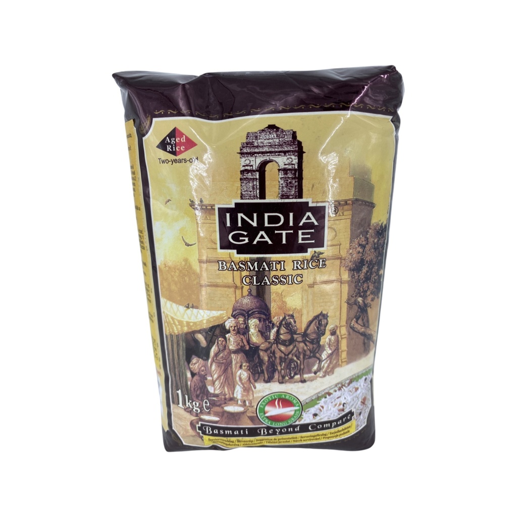 India Gate Basmati Rice Classic 8 x 1 kg