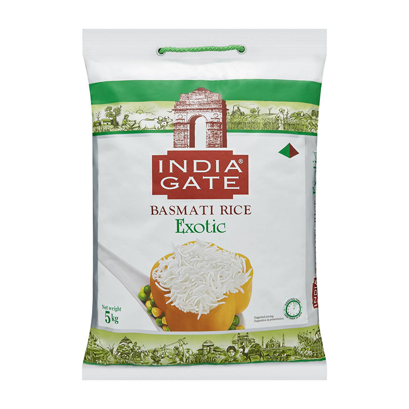 India Gate Basmati Rice Exotic 4 x 5 Kg