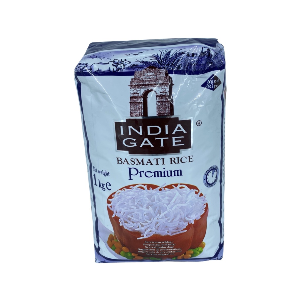 India Gate Basmati Rice Premium 8 x 1 kg