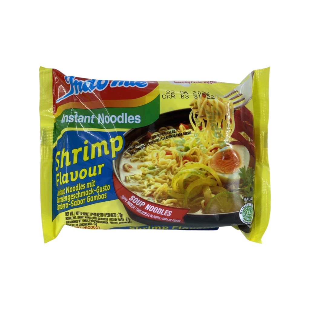 Indomie Instant Noodle Shrimp 40 x 70 g