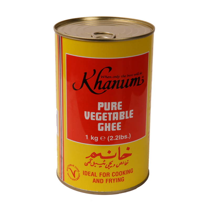 Khanum Vegetable Ghee 12 x 1 kg