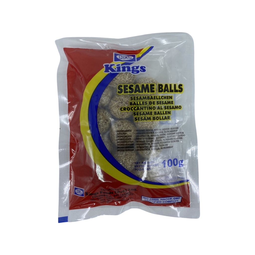 Kings Sesame Balls 100 x 100 g