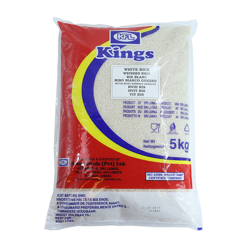 Kings White Rice 4 x 5 kg