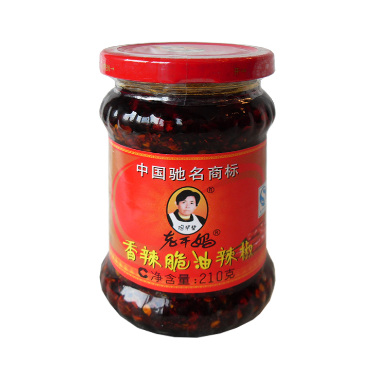 Laoganma Knusprige Chillis Mit Erdnussen Oel 24 x 210 g