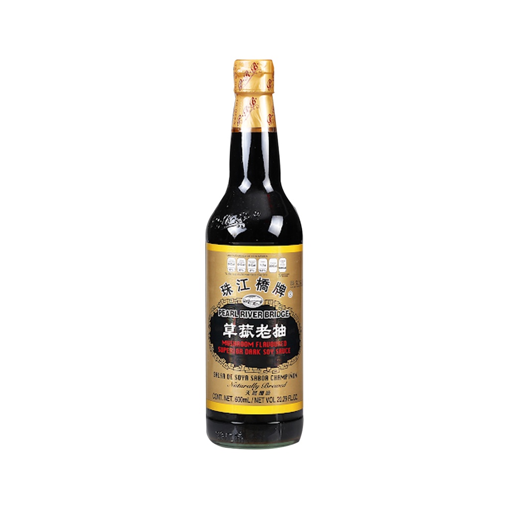 Lee Kum Kee Sojasauce Dunkel - Pilz 12 x 500 ml 