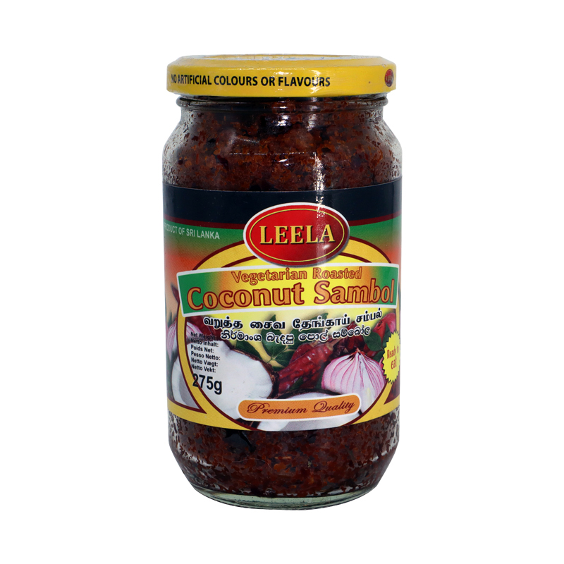 Leela Veg.Coconut Sambol - Roasted 12 x 275 g