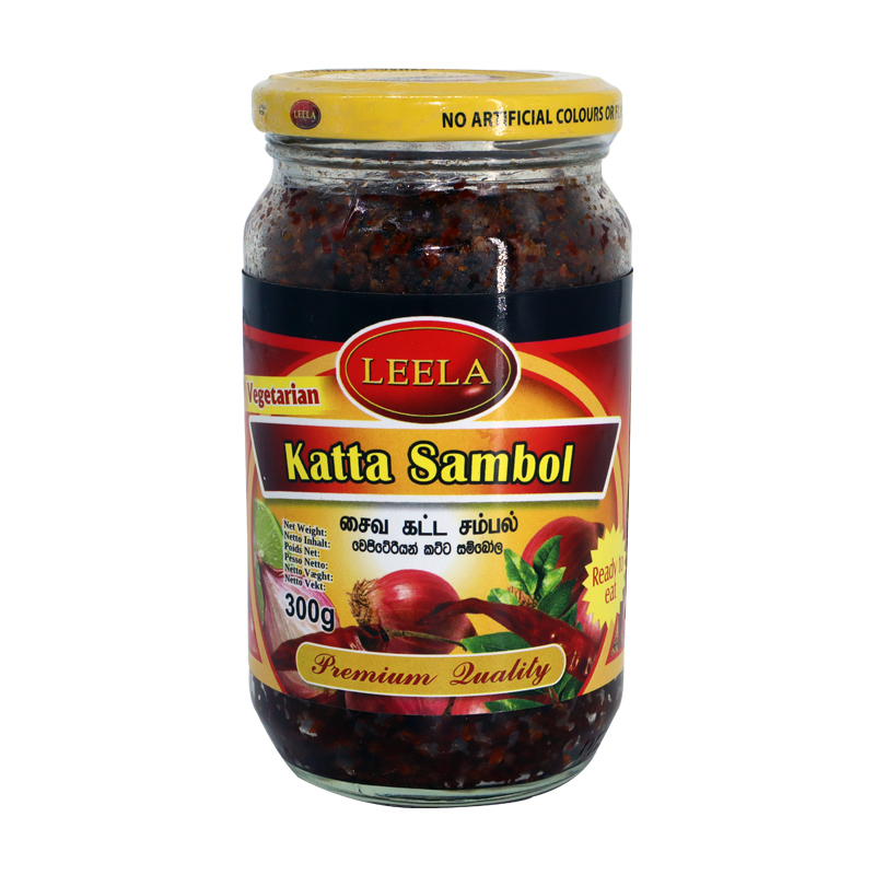 Leela Vegetarian Katta Sambol 12 x 300 g