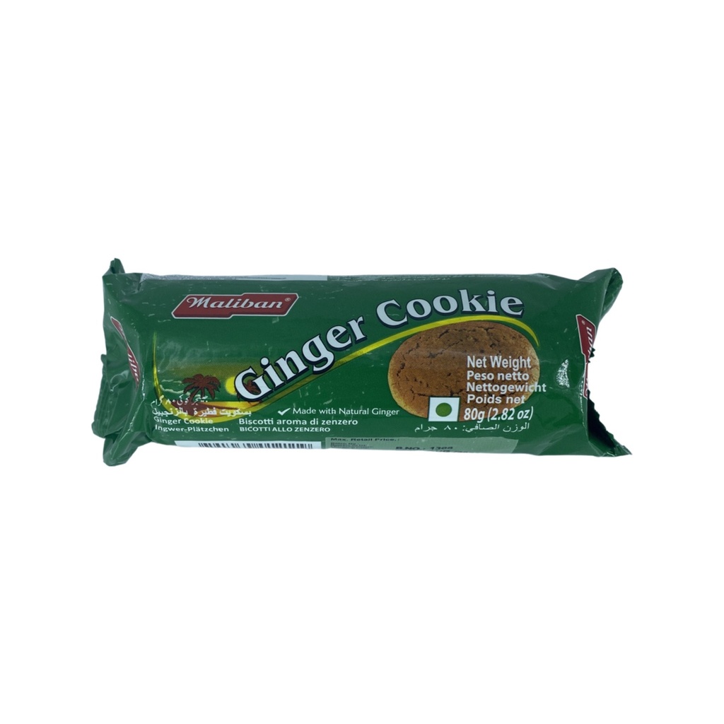 Maliban Ginger Cookies 48 x 80 g