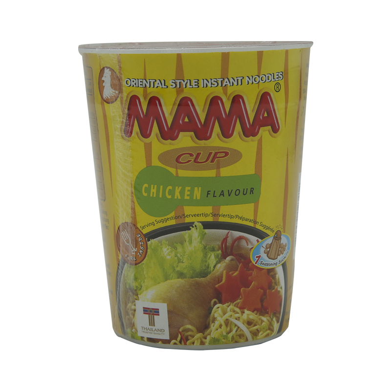 Mama Instant Cup Noodles Chicken 16 x 70 g