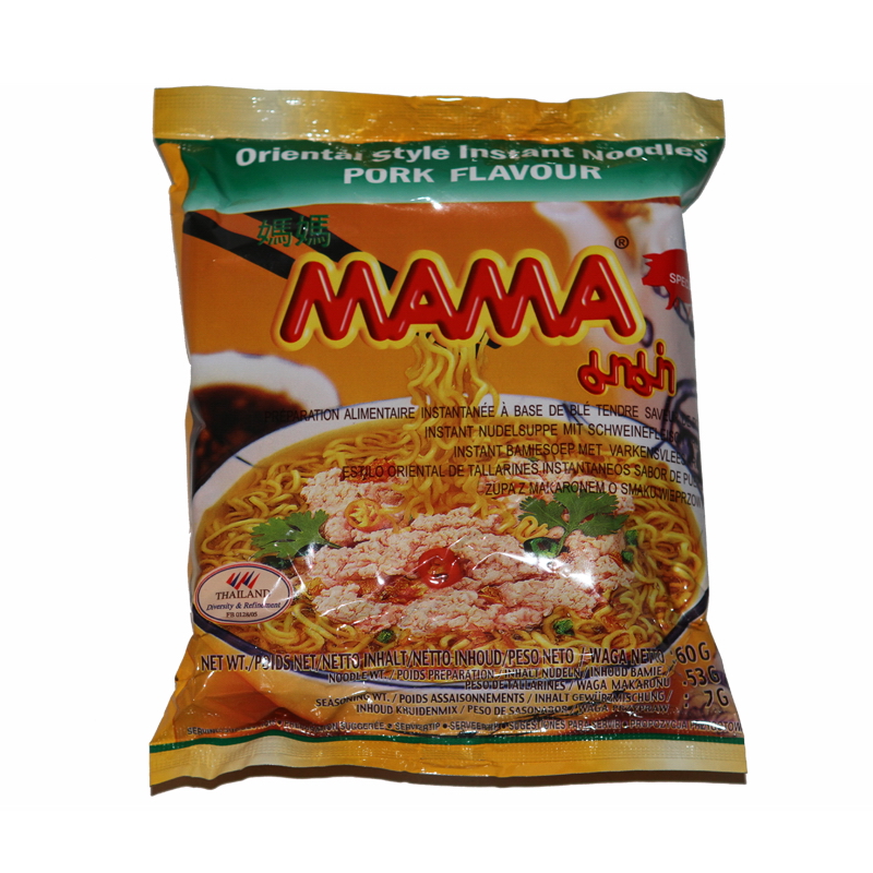 Mama Instant Noodle Pork 30 x 60 g