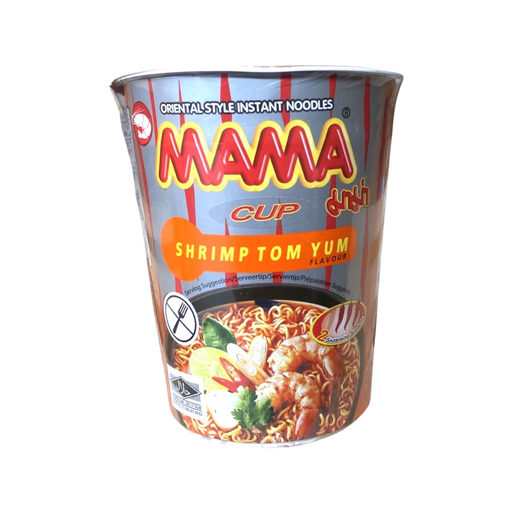 Mama Inst.noodle Cup Crev 12 x 70 g