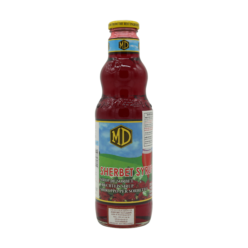 MD Sherbet Syrup 12 x 750 ml