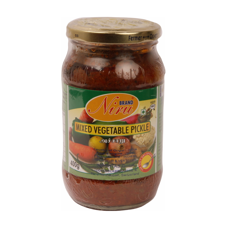 Niru Mixed Pickle 24 x 400 g