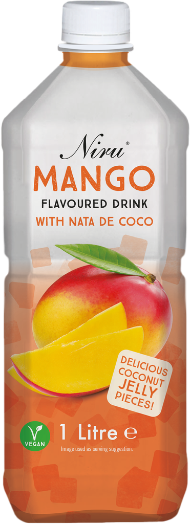 Niru Nata De Coco - Mango 6 x 1 L