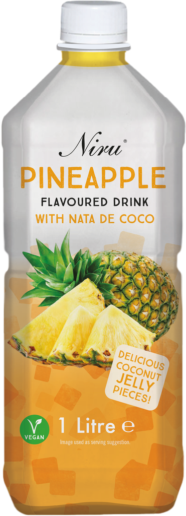 Niru Nata De Coco - Pineapple 6 x 1 L