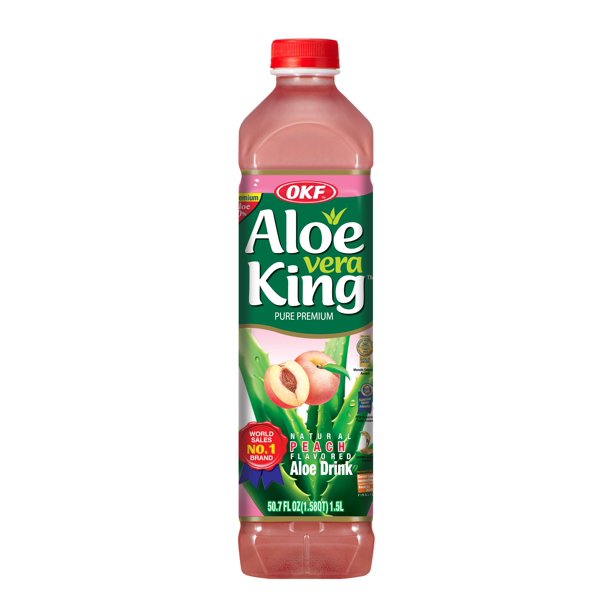 OKF Aloe Vera Peach 12 x 1.5L