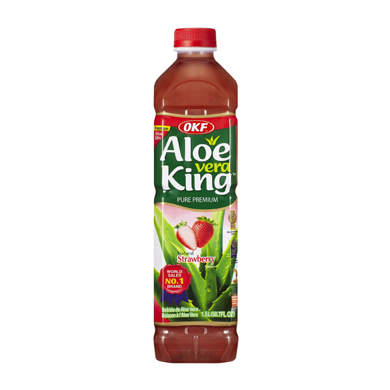 OKF Aloe Vera Strawberry 12 x 1.5L