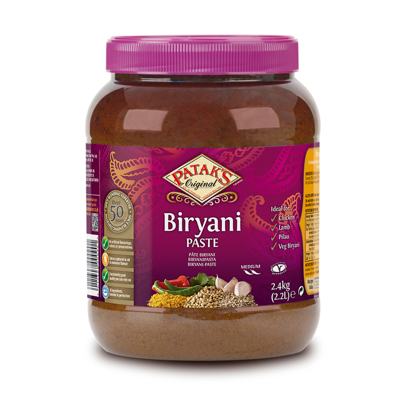 Pataks Biryani Paste 2 x 2.3 kg