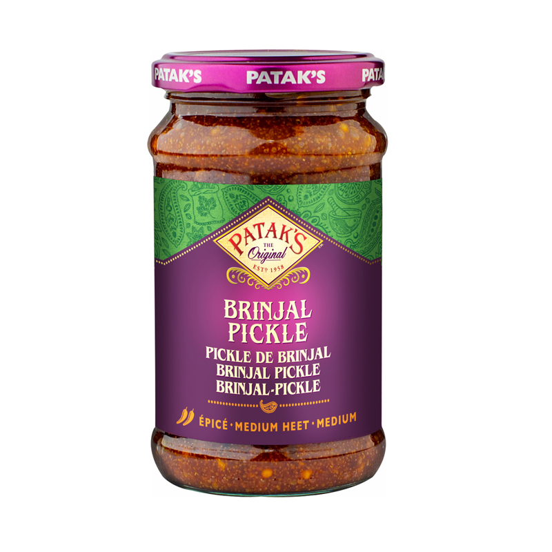 Pataks Brinjal Pickle 6 x 250 ml