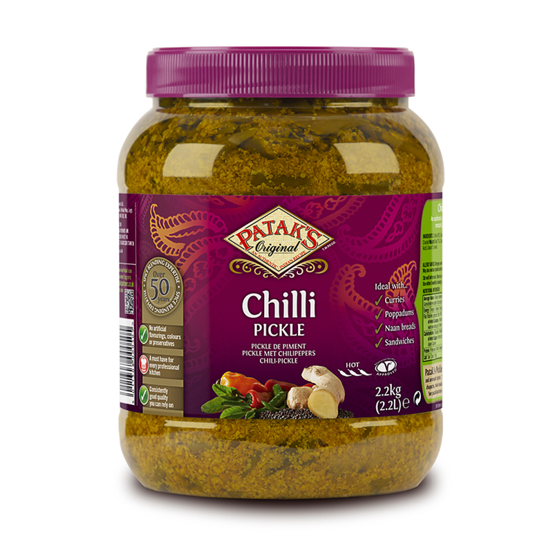 Pataks Chilli Pickle 2 x 2200 g