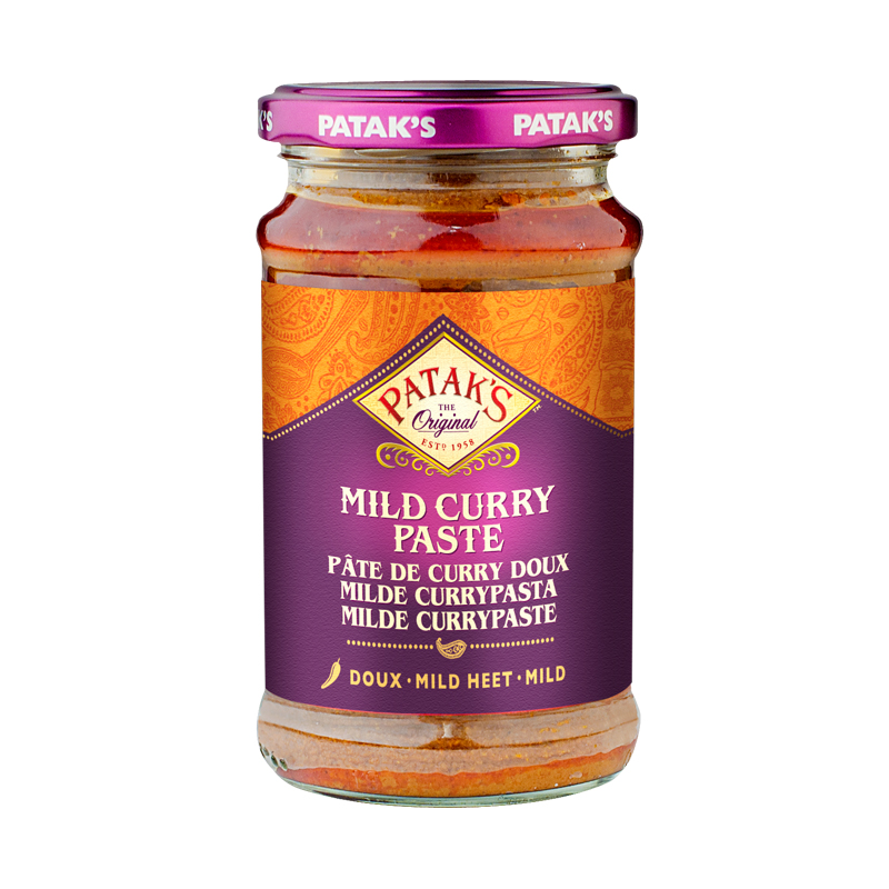 Pataks Curry Paste Mild 6 x 250 ml