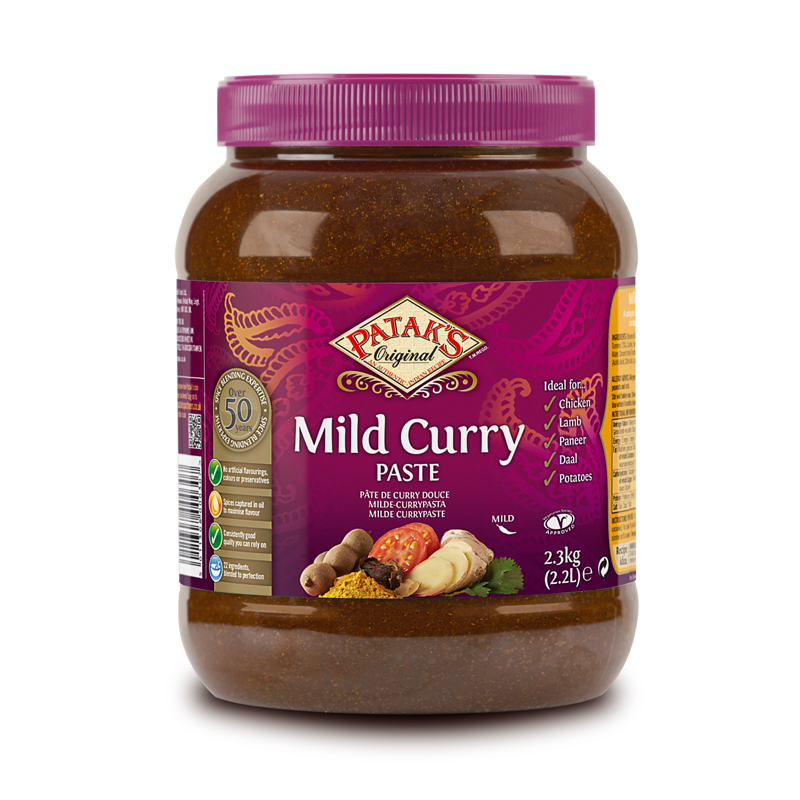 Pataks Curry Past Mild 2 x 2381 g