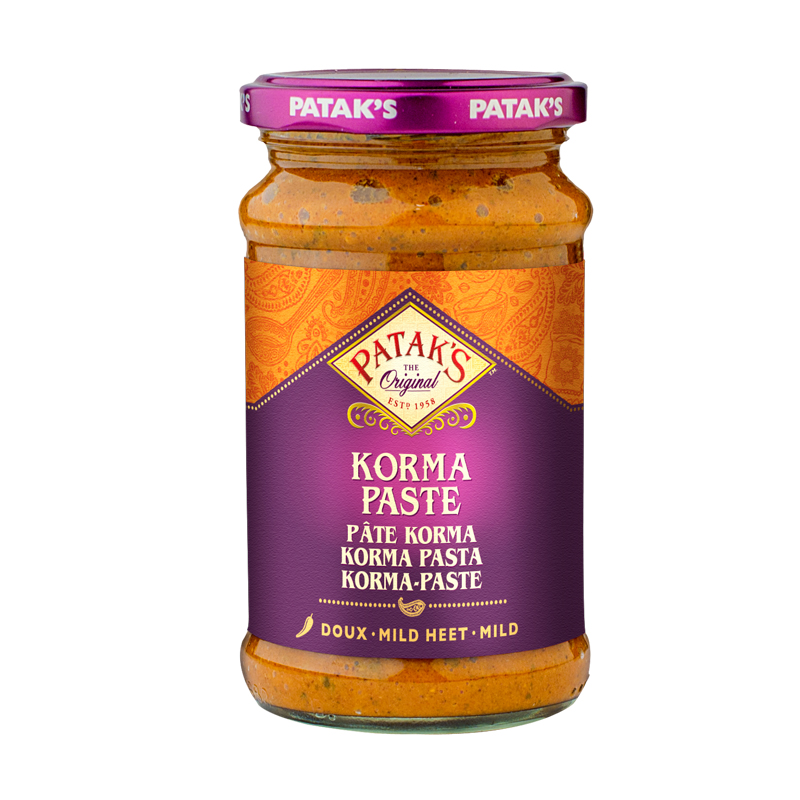 Pataks Korma Paste 6 x 290 g