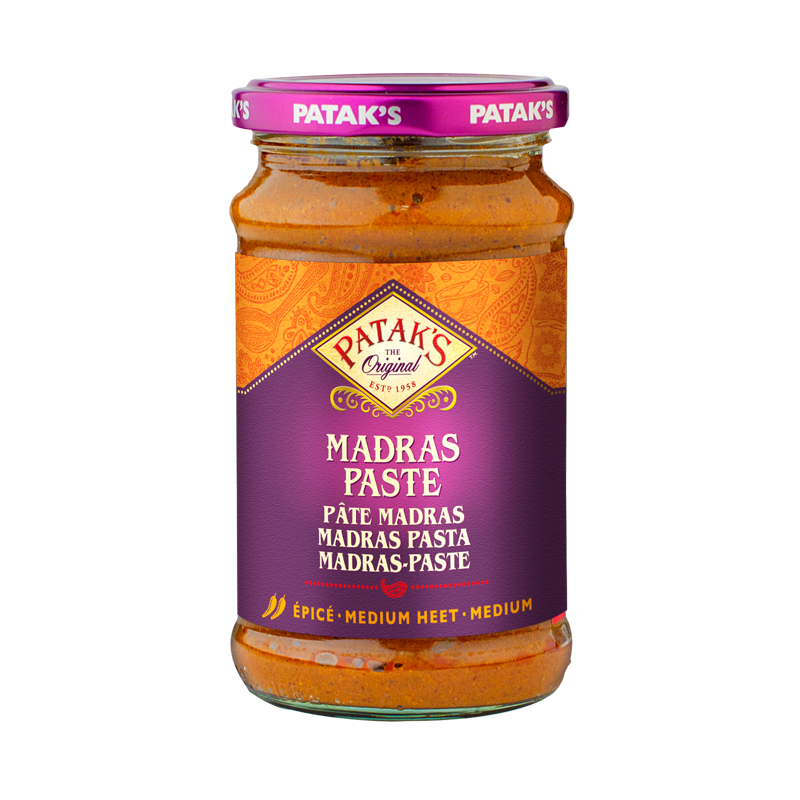 Pataks Madras Curry Paste 6 x 283 g