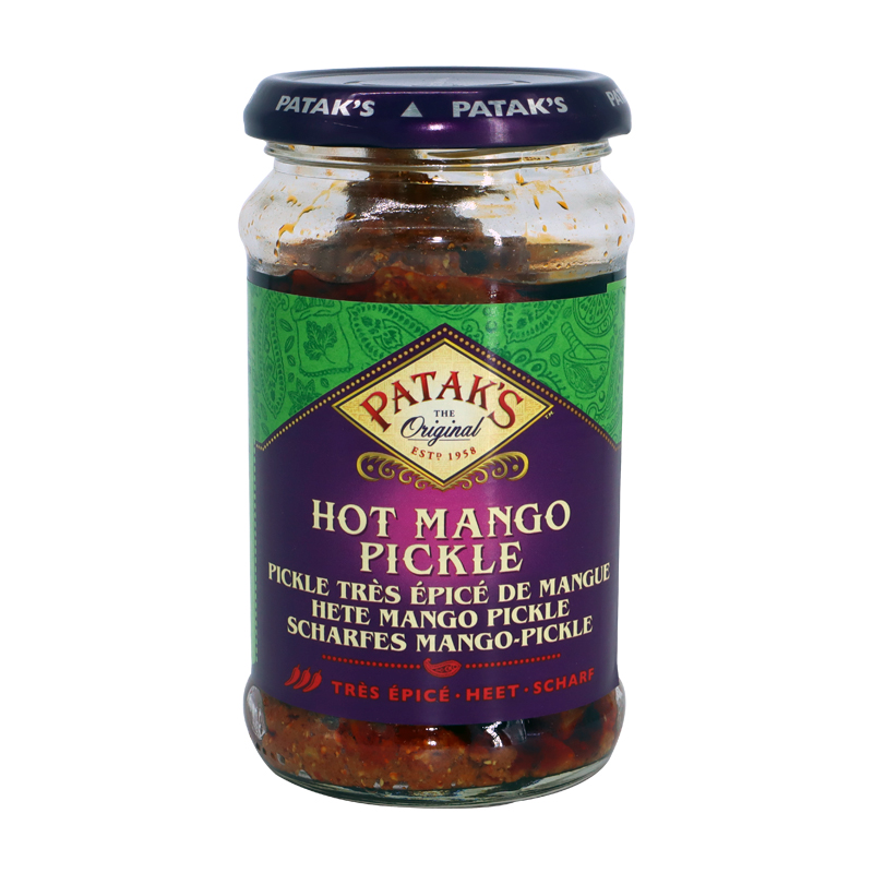 Pataks Mango Pickle  Hot 6 x 283g