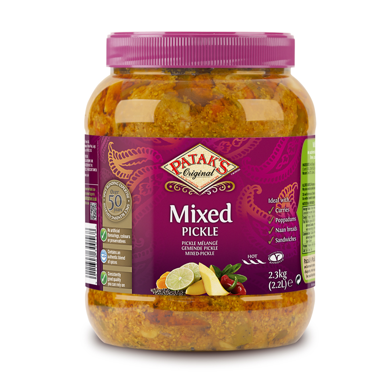 Pataks Mixed Pickle 2 x 2.3 kg