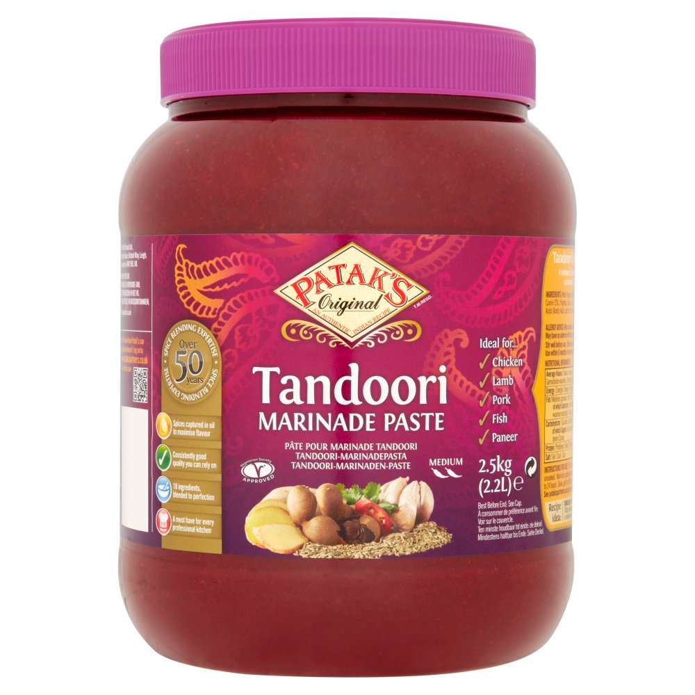 Pataks Tandoori Paste 2 x 2500 g