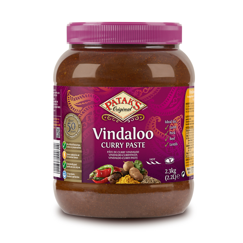 Pataks Vindaloo Paste 2 x 2.3 kg