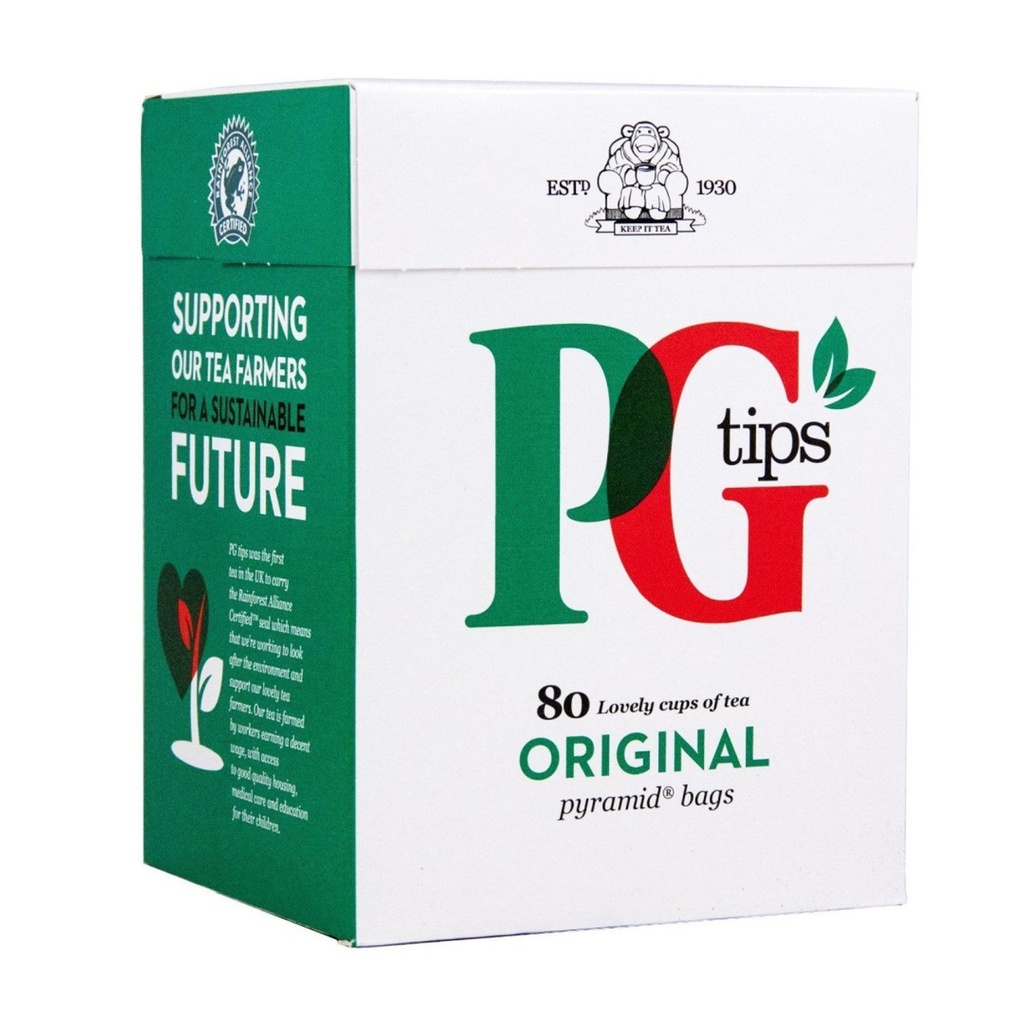 PG Tips Tea Bags 12 x 80 pcs