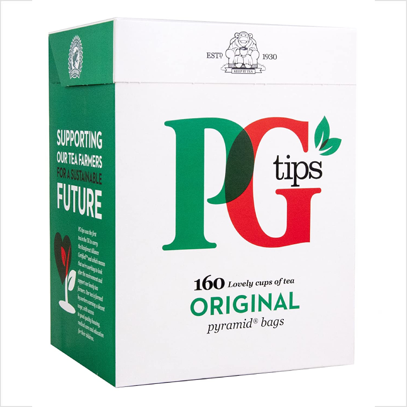 PG Tips Tea Bags 8 x 160 pcs