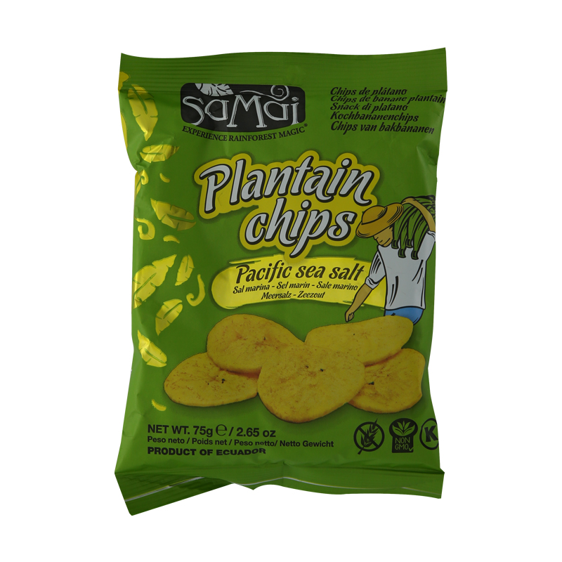 Samai Plantain Chips Salted 15 x 75 g