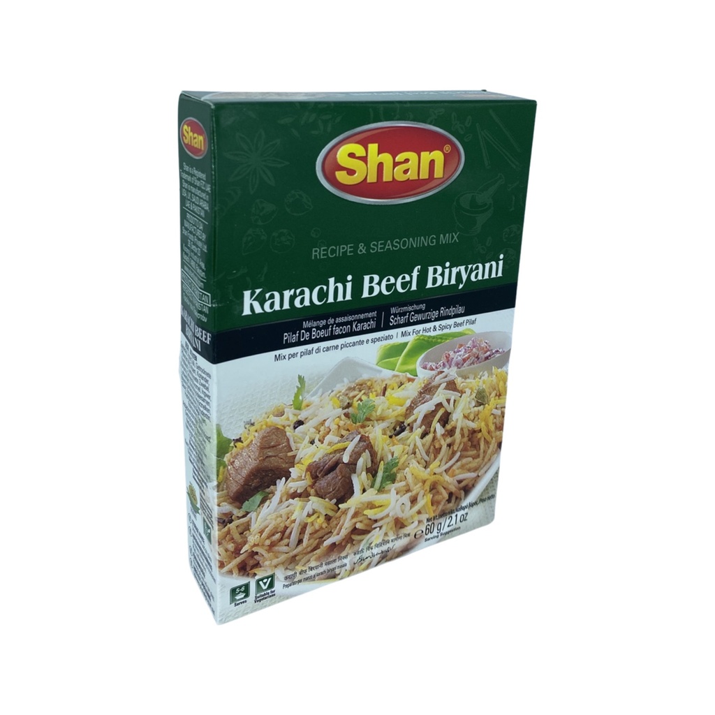 Shan Karachi Beef Biryani 6 x 60 g