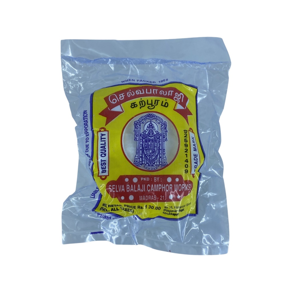 Selva Balaji Camphor Big In  10 x 250 g