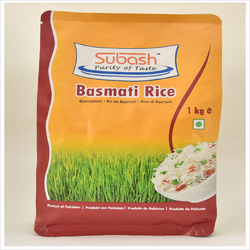 Subash Basmati Rice Gold 20 x 1 kg