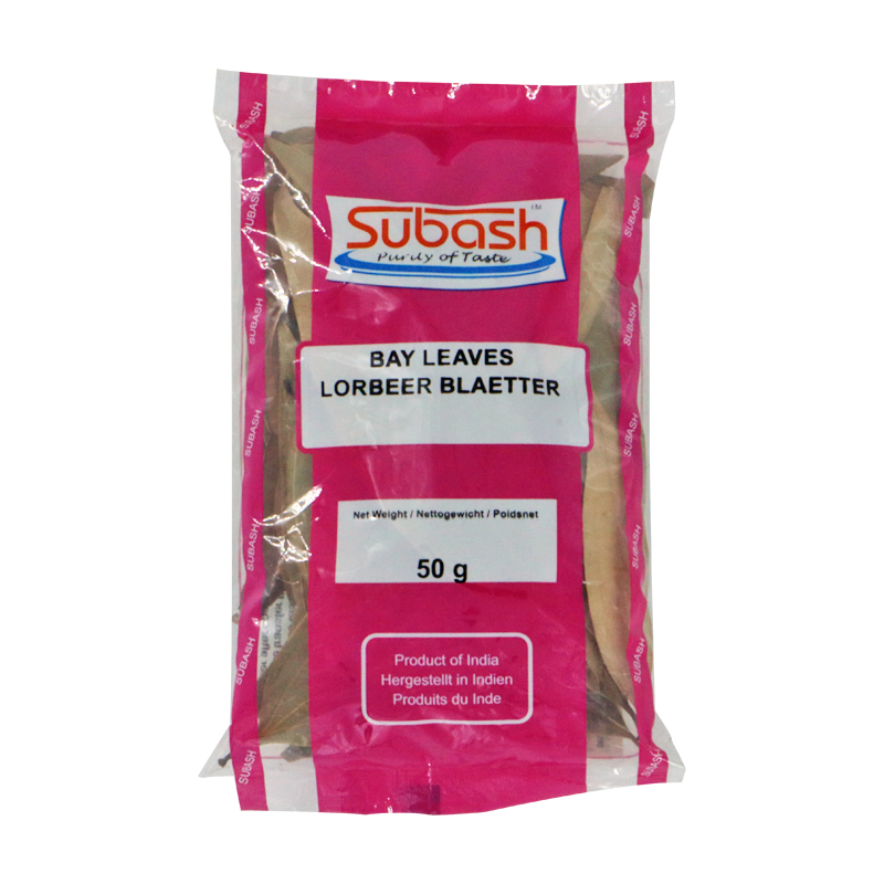 Subash Bay Leaves 50 x 50 g