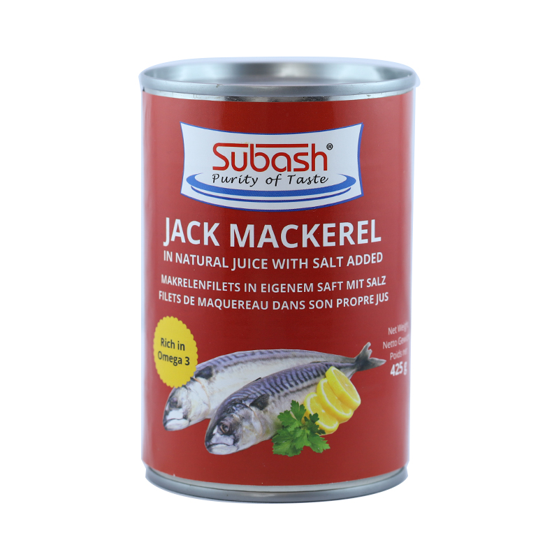 Subash Jack Mackerel 24 x 425 g