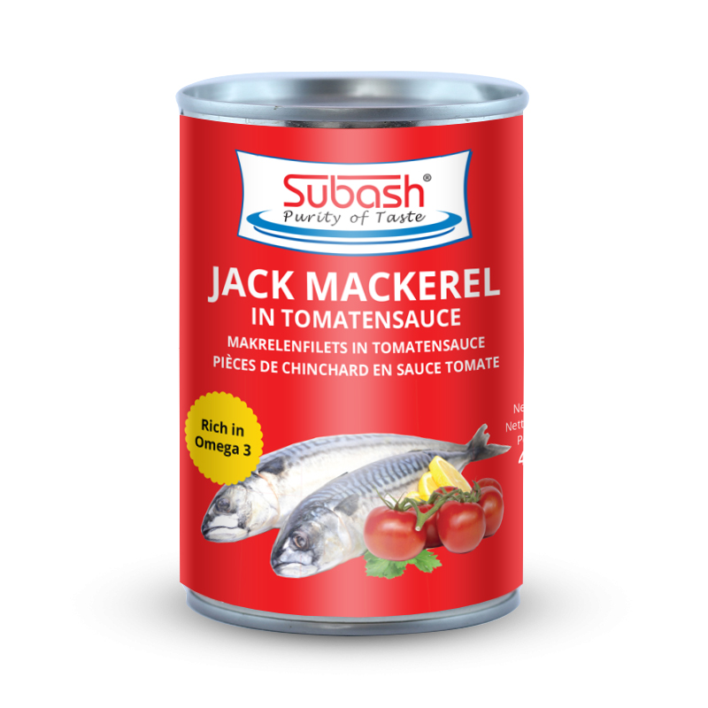 Subash Jack Mackerel Tomato 24 x 425 g