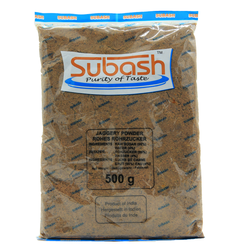 Subash Jaggery Powder Brown 40 x 500 g