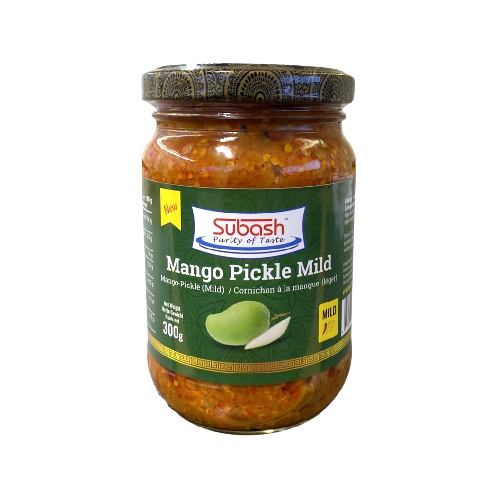 Subash Mango Pickle Mild 12 x 300 g