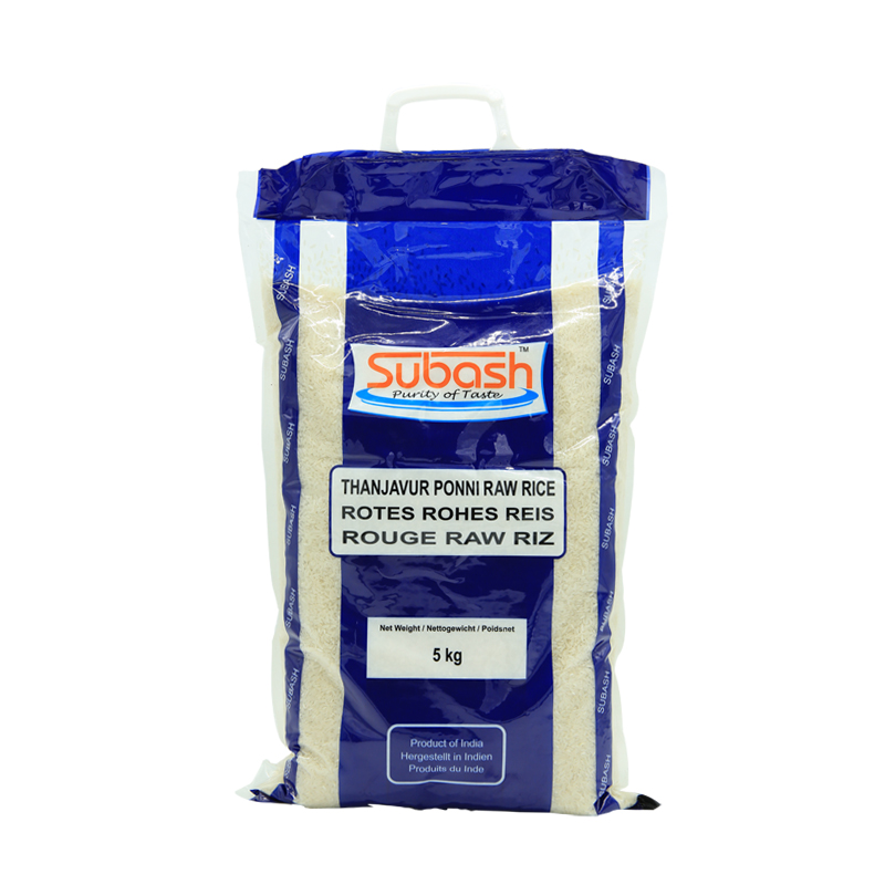 Subash Ponni Raw Rice 4 x 5 kg