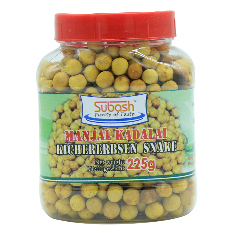 Subash Roasted Pattani Yellow Bottle  24 x 250 g g