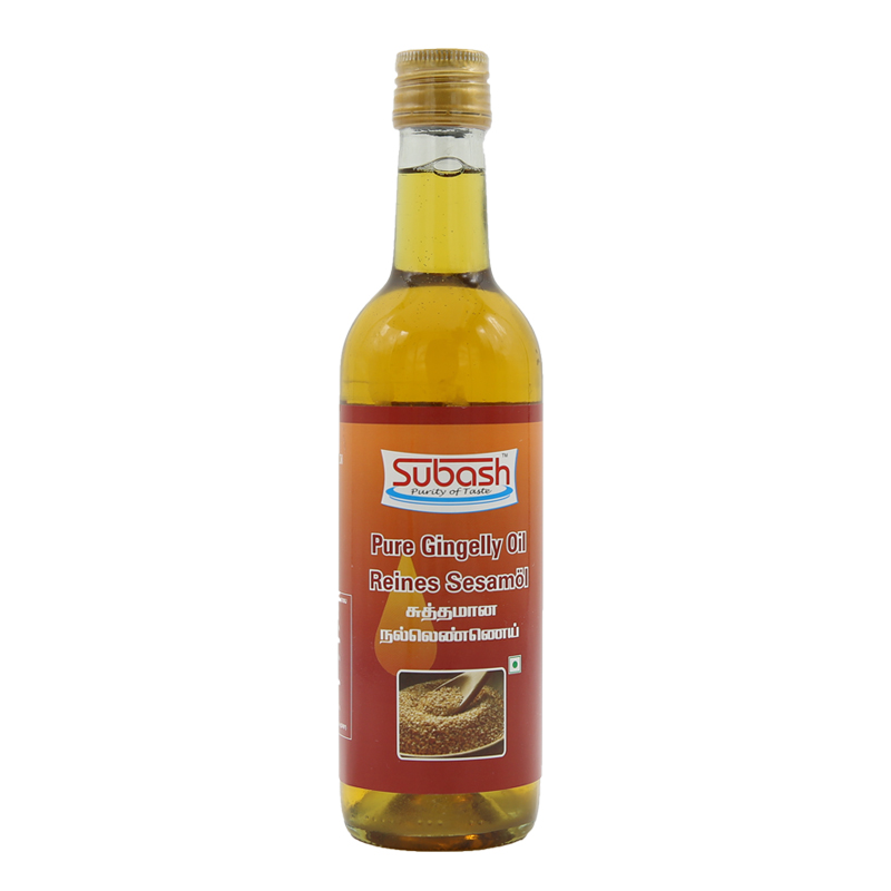 Subash Sesame Oil Bottle 12 x 375 ml