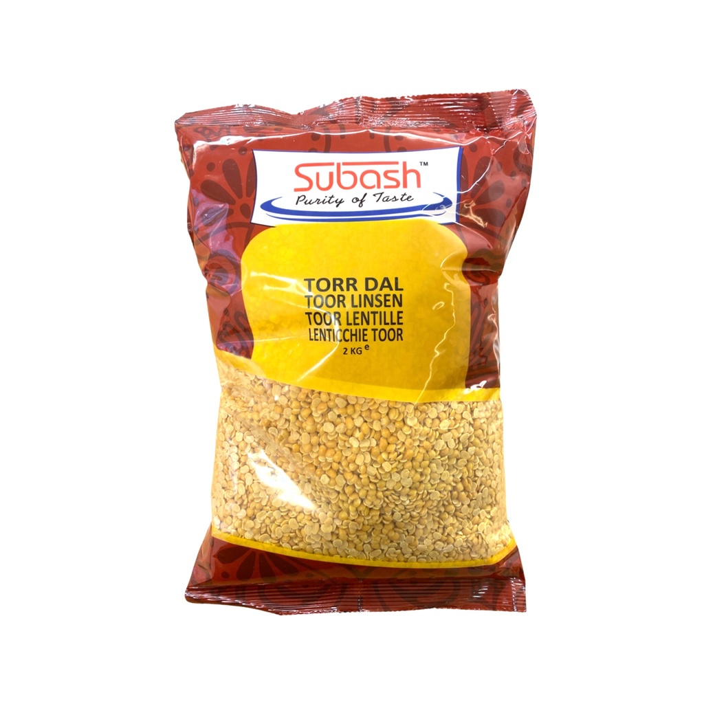 Subash Toor Dal 10 x 2 kg